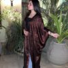 Dusky velvet kaftan